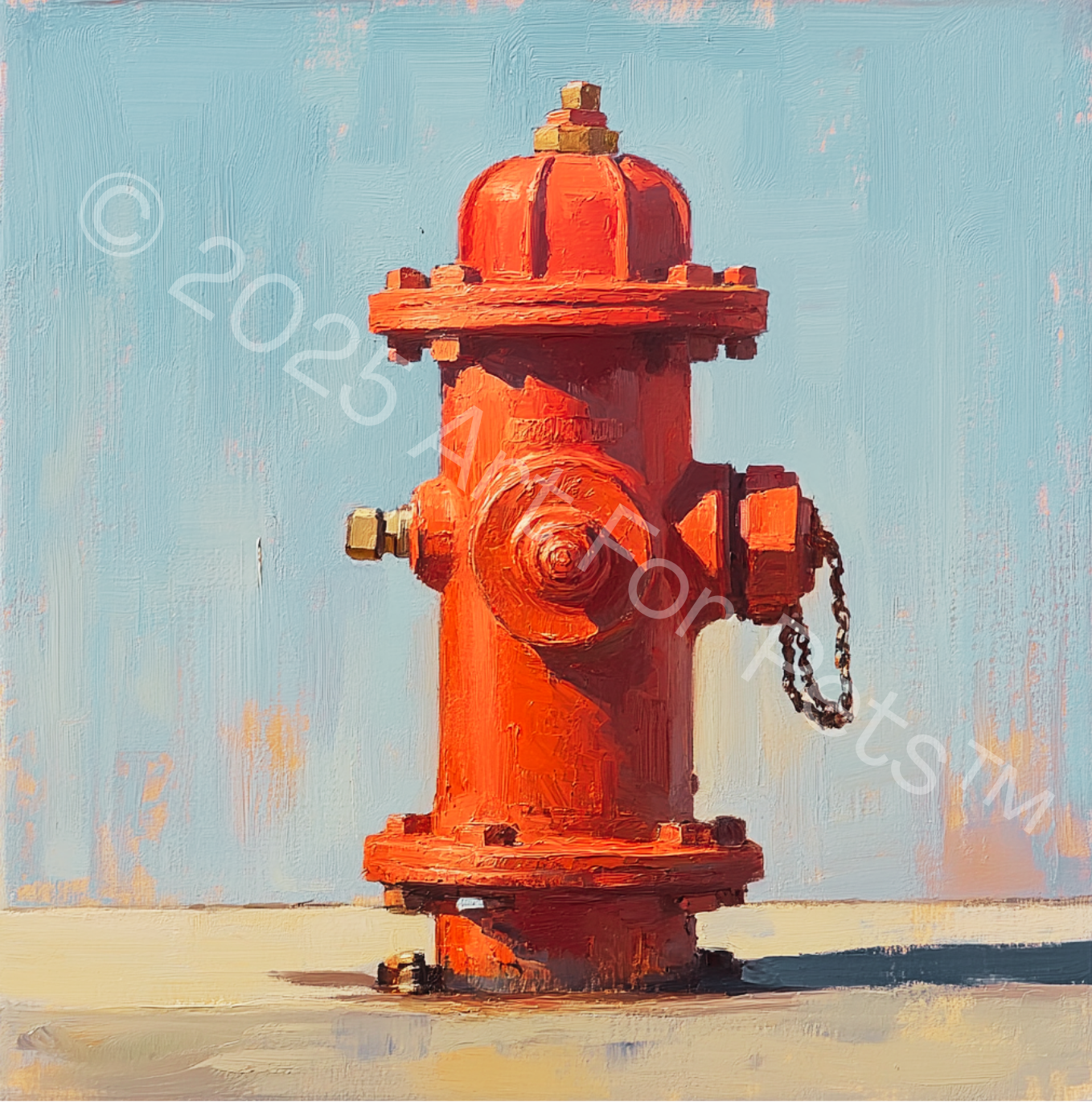 Red Fire Hydrant
